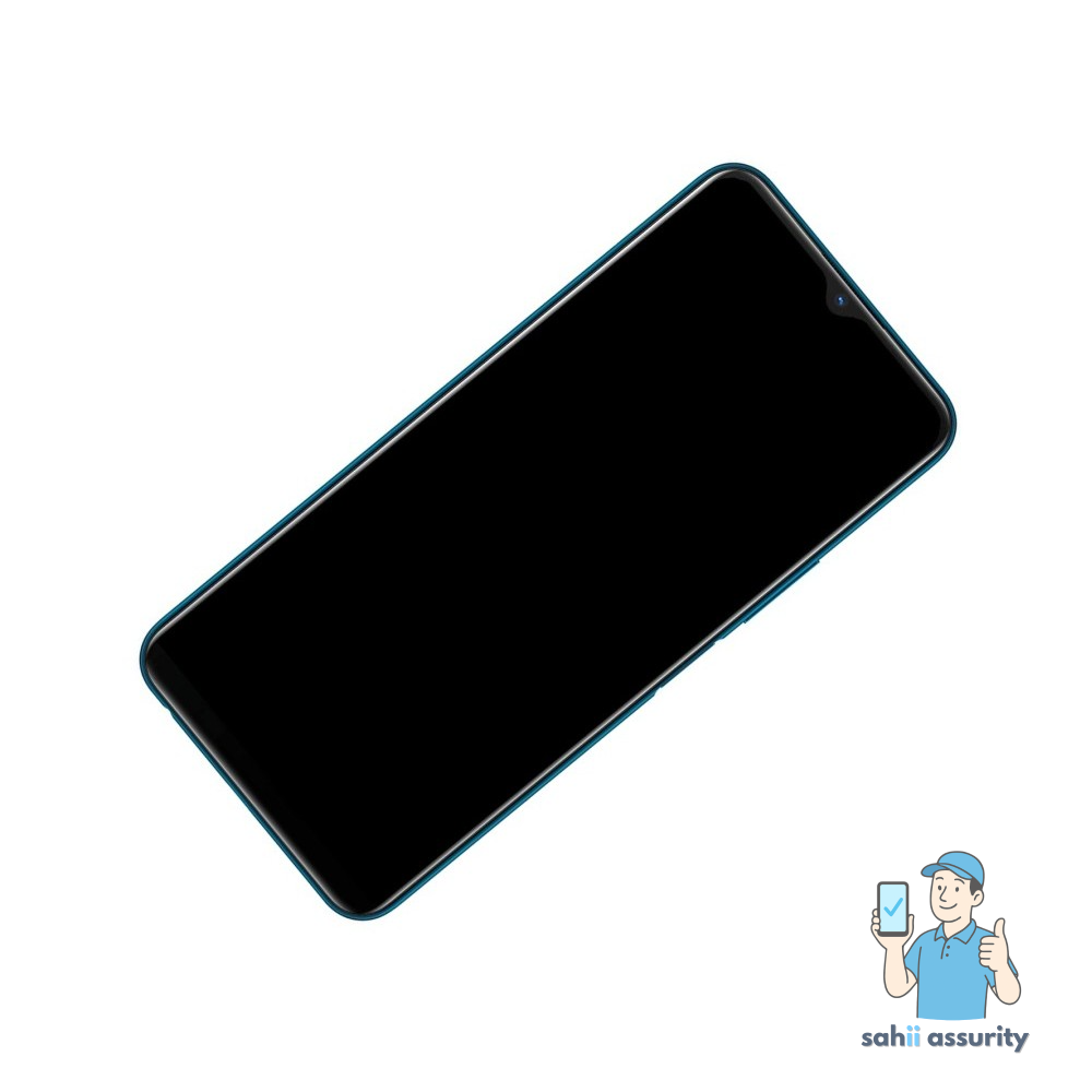 Fingerprint Sensor with Flex Cable for Vivo Y12s Black